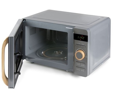 Domo DO3420 Microgolfoven Solo ‘Wood You’ - Magnetron - Vrijstaand - 20 L - 700 W - Houtlook Handvat