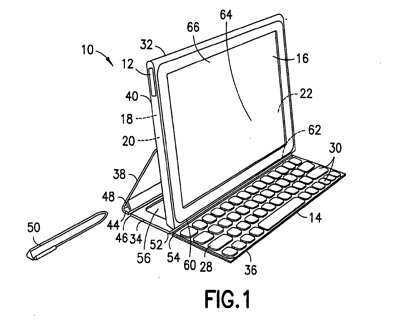 Nokia patent tablet-cover