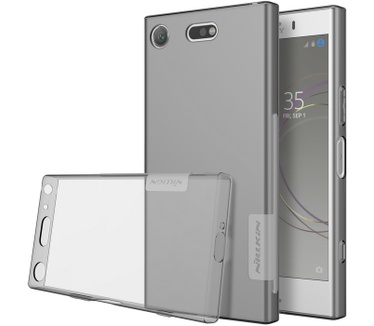 Nillkin Nature TPU Hoesje - Sony Xperia XZ1 Compact - Grijs Grijs