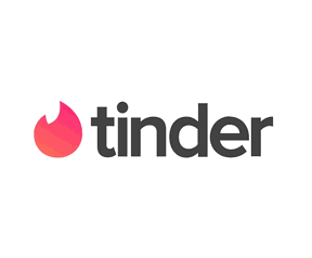 Tinder logo HUGE