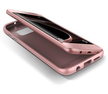 Verus Single Fit Samsung Galaxy S7 edge Case - Snow Pink