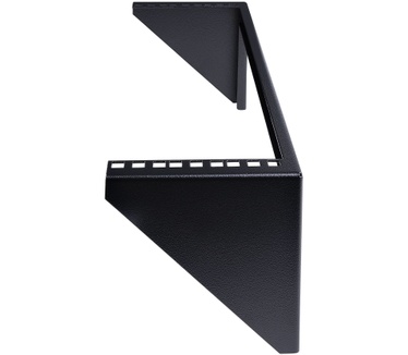 Startech.com 3U 19" Wandmonteerbare Verticale Rack Beugel, Switch/Patch Panel Rack Bracket voor Data/AV/IT/Computer, Verticale Muurbeugel, 3U Rack voor Cabinet en Server Ruimte, 68kg Draagvermogen