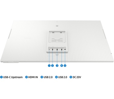 Samsung Smart Monitor M80C 32" Wit
