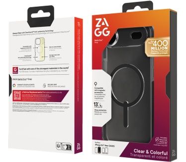 Zagg Santa Cruz Snap (iPhone 15/14/13) Transparant