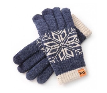 Xiaomi Wollen Touchscreen handschoenen - Blue