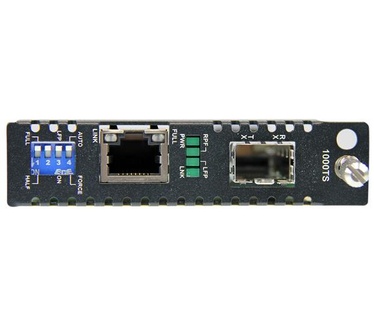 Startech.com Gigabit ethernet glasvezel mediaconverterkaartmodule met open SFP-sleuf