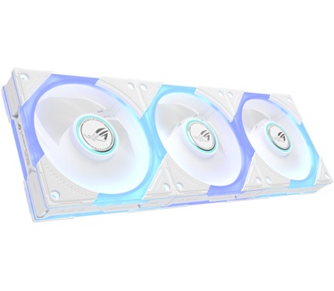 ASUS ROG Eurux GR120 ARGB Reverse Fan White Edition - Triple Pack