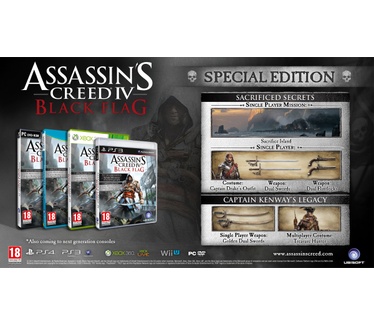 Assassin's Creed IV: Black Flag Special Edition, Xbox 360