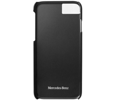 Mercedes-Benz Leather Back Case - Apple iPhone 7/8/SE/SE2 - Zwart Zwart