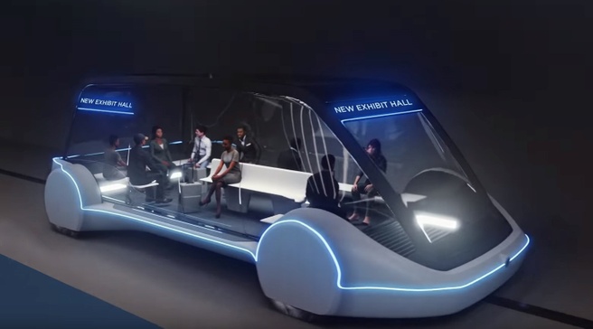 Conceptfoto The Boring Company Las vegas