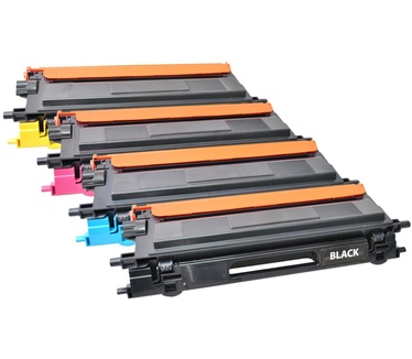 V7 Toner for select Brother printers - Replaces TN135BK/C/M/Y