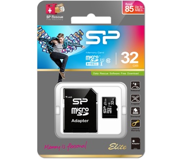 Silicon Power Elite microSDHC UHS-I 50MB/s 32GB