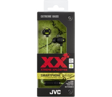 JVC In ear hoofdtelefoon met mic & remote