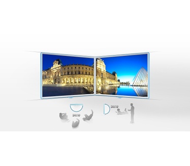 Samsung 27" Blauw, Wit
