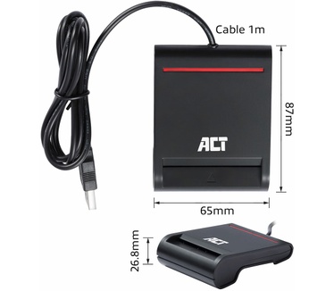 ACT AC6015 USB Smart Card ID reader