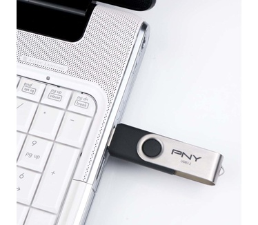 PNY Turbo Attaché R USB 3.2 64GB Zwart