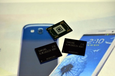 Samsung emmc v5-geheugen