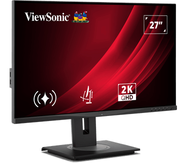 ViewSonic 27" 1440p Ergonomic IPS Mon Zwart
