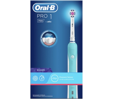 Oral-B Pro 700 3DWhite Elektrische Tandenborstel Powered By Braun