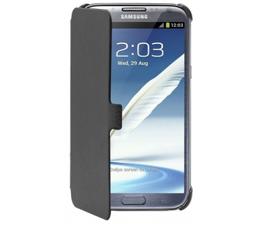 Samsung Galaxy Note II N7100 Flip Case Black