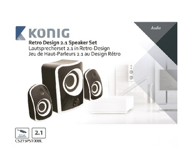 König CS21SPS100BL