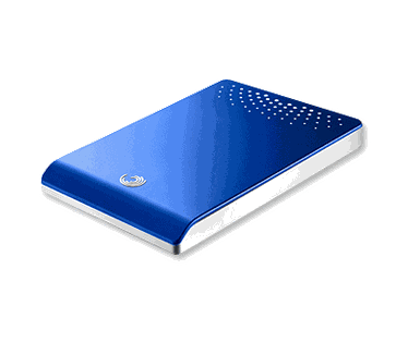 Seagate FreeAgent Go 500GB Blauw