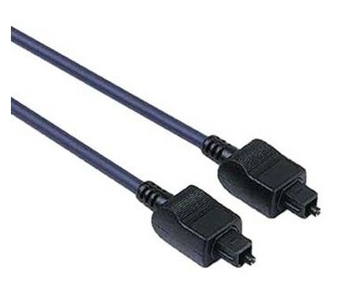 Hama Audio Optical Fibre Connecting Cable ODT Male Plug (Toslink), 0.75 m