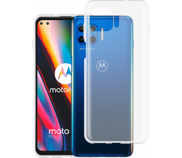 qMust Motorola Moto G 5G Plus Flexibel Hoesje Transparant