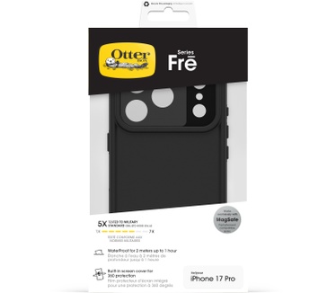 Otterbox Fre MagSafe Series voor Apple iPhone 17 Pro, zwart (iPhone 17 Pro Max) Zwart