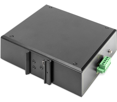 Digitus Industrial 8-Port Gigabit PoE Switch, Unmanaged, 2 Uplinks