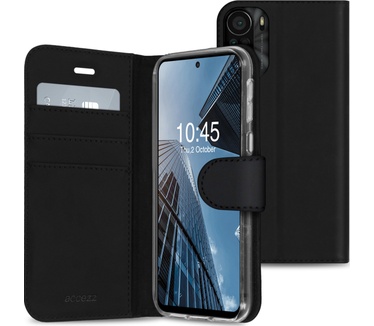 Accezz Wallet Softcase Bookcase Xiaomi Poco F3 - Zwart