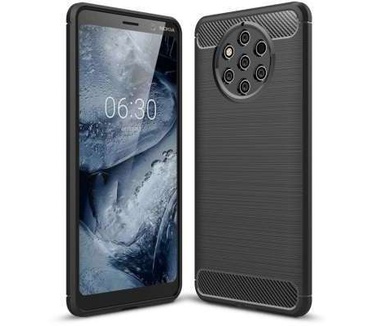 qMust Nokia 9 PureView Rugged TPU Case - Zwart