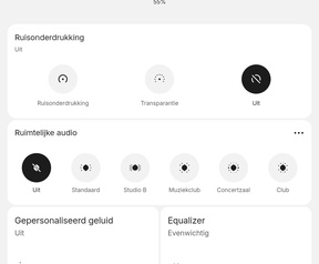Nothing Headphone 1 app - overzicht
