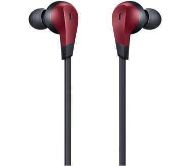 Samsung Earphones Advanced ANC (Rood, Zwart)