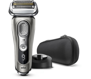 Braun Series 9 9345s Nieuwste Generatie Elektrisch Scheerapparaat, Oplaadstandaard, Etui, Grafiet