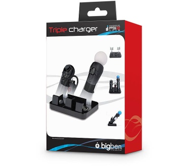 Bigben Interactive Move Tri-Charger, PS3