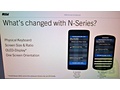Slide: N-serie BlackBerry 10 met toetsenbord
