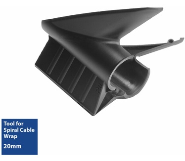 ACT Tool voor spiraalband 20 mm Zwart
