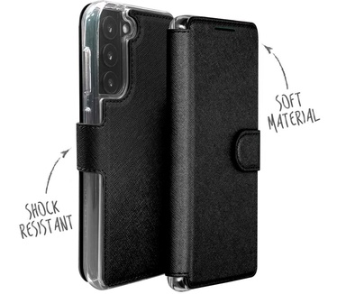 Accezz Xtreme Wallet Bookcase Samsung Galaxy S22 Plus - Zwart