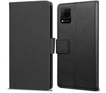 qMust Huawei P40 Lite Wallet Hoesje Zwart
