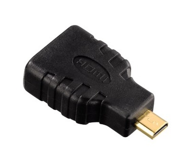 Hama High Speed HDMI Cable Ethernet, 1.50m + 2 HDMI adapters