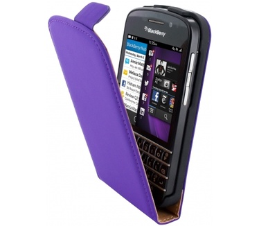Mobiparts Mobiparts Premium Flip Case BlackBerry Q10 Purple