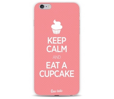 Casetastic Softcover Apple iPhone 6S Plus - Keep calm and eat a cupcake
