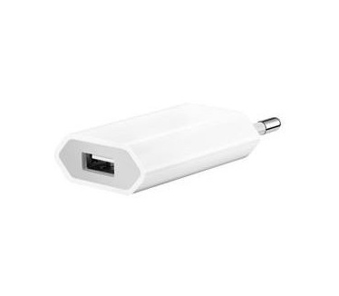 qMust iPhone oplader 1A - inclusief lightning kabel - White