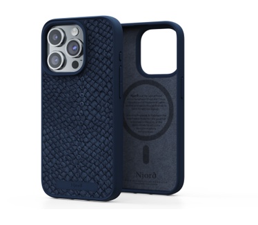 Njord byElements Salmon Leather Magsafe