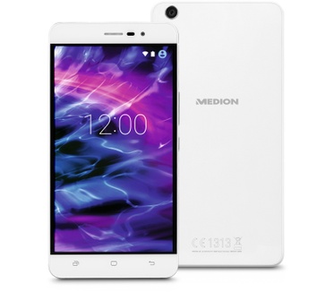 Medion LIFE S5504 Aluminium, Wit