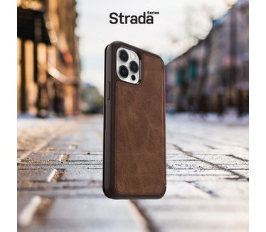Otterbox Strada Leren Book Case Apple iPhone 12/12 Pro Bruin