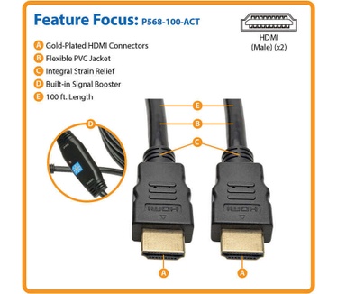 Tripp-Lite P568-100-ACT