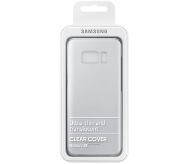Samsung Galaxy S8 Clear Cover (Galaxy S8) Zilver