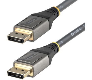Startech.com 2m VESA Gecertificeerde DisplayPort 1.4 Kabel - 8K 60Hz HDR10 - Ultra HD 4K 120Hz Video - DP 1.4 Kabel - Voor Schermen/Monitors/Displays - DisplayPort naar DisplayPort Kabel - M/M